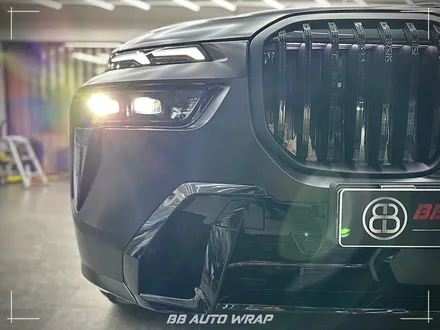 BMW X7 사틴 블랙 전체랩핑으로 스포티하게 만들기 부산랩핑 / 부산 강서구