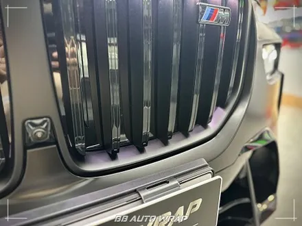 BMW X7 사틴 블랙 전체랩핑으로 스포티하게 만들기 부산랩핑 / 부산 강서구