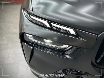BMW X7 사틴 블랙 전체랩핑으로 스포티하게 만들기 부산랩핑 / 부산 강서구