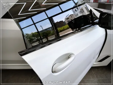 [공지] BMW 6시리즈 GT 사틴 펄 화이트 3M 랩핑지로 전체 시공하기! / 부산 강서구 명지동