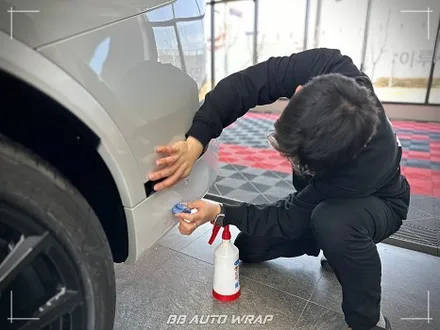 BMW X7 사틴 블랙 전체랩핑으로 스포티하게 만들기 부산랩핑 / 부산 강서구