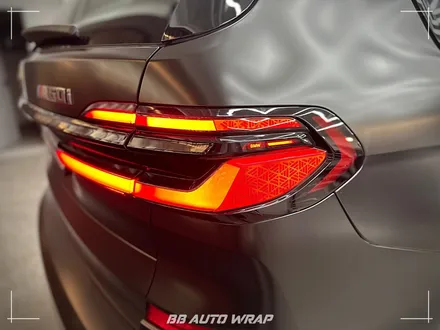 BMW X7 사틴 블랙 전체랩핑으로 스포티하게 만들기 부산랩핑 / 부산 강서구