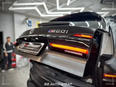 BMW X7 사틴 블랙 전체랩핑으로 스포티하게 만들기 부산랩핑 / 부산 강서구