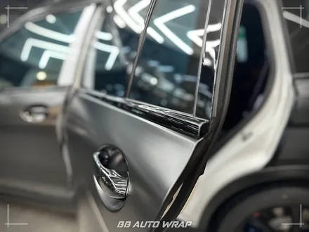 BMW X7 사틴 블랙 전체랩핑으로 스포티하게 만들기 부산랩핑 / 부산 강서구