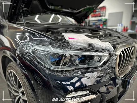 부산 PPF 클리프 디자인 스모그 라이트 PPF로 BMW X5 레이저 헤드라이트 보호하기! / 부산 강서구 명지동