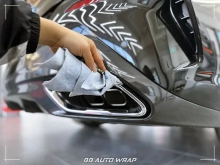 2025 BMW 8시리즈 그란쿠페 전체 크롬 죽이기로 블랙 에디션 만들기 부산랩핑 / 부산 강서구 명지동