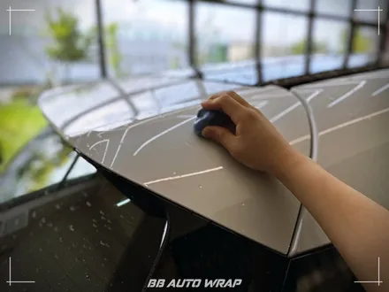 [공지] BMW 전기차 iX 상단 블랙 PPF와 실내 랩핑으로 최첨단 모습으로 만들기! / 부산 강서구 명지동