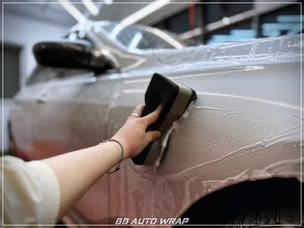 [공지] BMW 6시리즈 GT 사틴 펄 화이트 3M 랩핑지로 전체 시공하기! / 부산 강서구 명지동