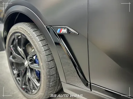 BMW X7 사틴 블랙 전체랩핑으로 스포티하게 만들기 부산랩핑 / 부산 강서구