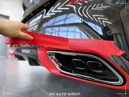 2025 BMW 8시리즈 그란쿠페 전체 크롬 죽이기로 블랙 에디션 만들기 부산랩핑 / 부산 강서구 명지동