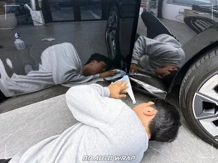 BMW 7시리즈 전기차 인디비주얼 투톤 컬러 옵션 고광택 랩핑으로 만들기! 부산랩핑 / 부산 강서구 명지동