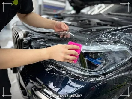 부산 PPF 클리프 디자인 스모그 라이트 PPF로 BMW X5 레이저 헤드라이트 보호하기! / 부산 강서구 명지동
