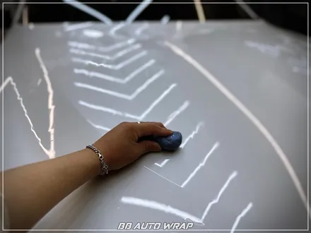 [공지] BMW 6시리즈 GT 사틴 펄 화이트 3M 랩핑지로 전체 시공하기! / 부산 강서구 명지동