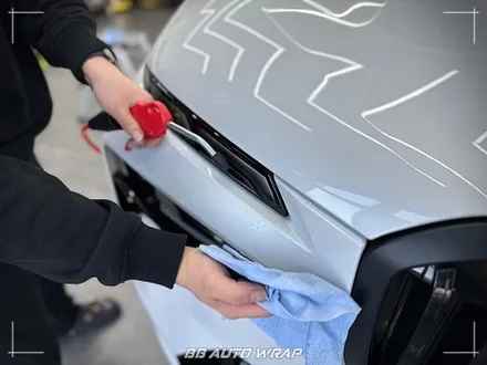 BMW X7 사틴 블랙 전체랩핑으로 스포티하게 만들기 부산랩핑 / 부산 강서구