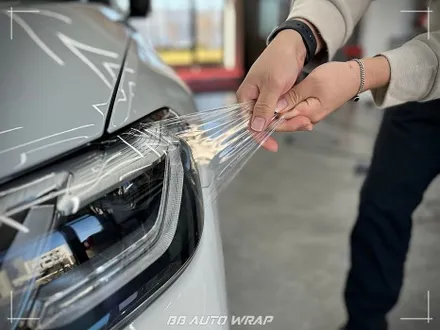 부산 PPF 전문점에서 BMW 5시리즈 클리프 디자인 스모그 라이트 PPF + 블랙 PPF로 루프스킨 및 창틀 크롬 딜리트 시공하기 / 부산 강서구