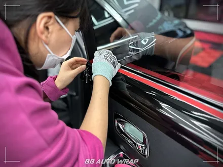 명지 랩핑샵 비비 오토 랩에서 롤스로이스 고스트 우드우드한 오래된 실내, 랩핑으로 최신 차량처럼 만들기! / 부산 강서구