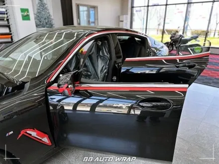2025 BMW 8시리즈 그란쿠페 전체 크롬 죽이기로 블랙 에디션 만들기 부산랩핑 / 부산 강서구 명지동