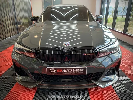 클리프 디자인 명지점에서 스모그 라이트 PPF 시공으로 헤드라이트 보호하기 / BMW / 3시리즈 (G20) M340i / 부산 강서구