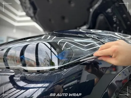 부산 PPF 클리프 디자인 스모그 라이트 PPF로 BMW X5 레이저 헤드라이트 보호하기! / 부산 강서구 명지동