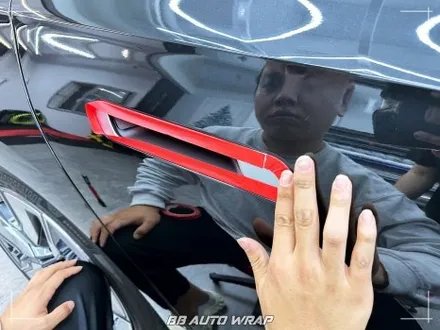 BMW 7시리즈 전기차 인디비주얼 투톤 컬러 옵션 고광택 랩핑으로 만들기! 부산랩핑 / 부산 강서구 명지동
