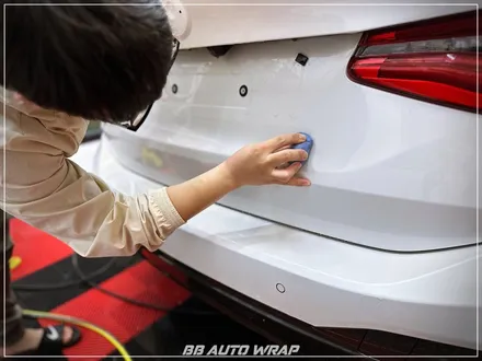 [공지] BMW 6시리즈 GT 사틴 펄 화이트 3M 랩핑지로 전체 시공하기! / 부산 강서구 명지동