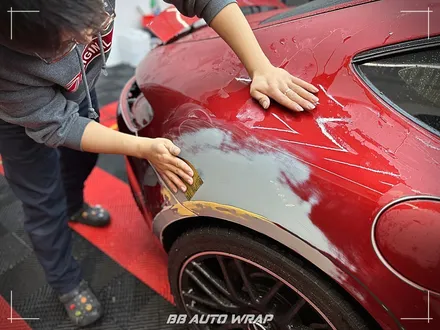 자동차 랩핑 수명은? 메르세데스 벤츠 AMG GT 전체랩핑 제거 후 재시공으로 새 차 만들기 김해랩핑 / 부산 강서구