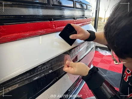 현대 디 올 뉴 싼타페 MX5 신차 출고 후 명지 PPF 전문점 비비 오토 랩에서 클리프 디자인 생활 보호 패키지로 일상 스크래치 예방하기 / 부산 강서구