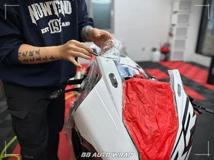부산 바이크 PPF 전문점에서 BMW S 1000 RR  전체 시공으로 카울 새것처럼 관리해 보기 / 부산 강서구