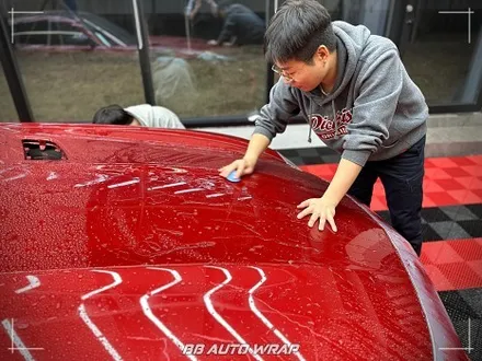 자동차 랩핑 수명은? 메르세데스 벤츠 AMG GT 전체랩핑 제거 후 재시공으로 새 차 만들기 김해랩핑 / 부산 강서구