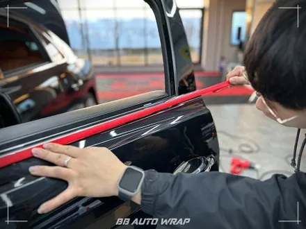 부산 랩핑 전문점 비비 오토 랩에서 사고로 인한 벤틀리 플라잉스퍼 전체랩핑으로 새 차처럼 만들기! / 부산 강서구