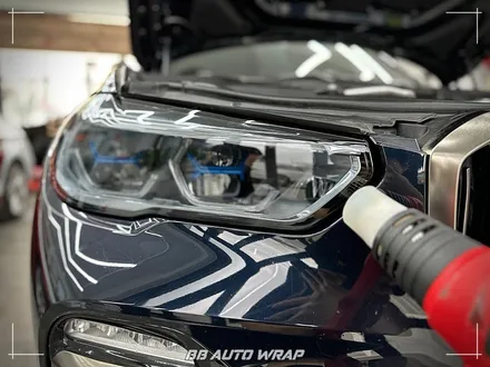부산 PPF 클리프 디자인 스모그 라이트 PPF로 BMW X5 레이저 헤드라이트 보호하기! / 부산 강서구 명지동