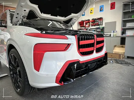 BMW X7 사틴 블랙 전체랩핑으로 스포티하게 만들기 부산랩핑 / 부산 강서구