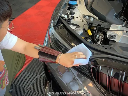 클리프 디자인 명지점에서 스모그 라이트 PPF 시공으로 헤드라이트 보호하기 / BMW / 3시리즈 (G20) M340i / 부산 강서구