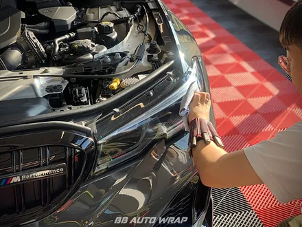 클리프 디자인 명지점에서 스모그 라이트 PPF 시공으로 헤드라이트 보호하기 / BMW / 3시리즈 (G20) M340i / 부산 강서구