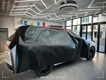 BMW X7 사틴 블랙 전체랩핑으로 스포티하게 만들기 부산랩핑 / 부산 강서구