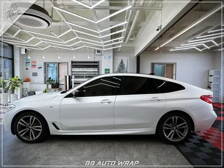 [공지] BMW 6시리즈 GT 사틴 펄 화이트 3M 랩핑지로 전체 시공하기! / 부산 강서구 명지동