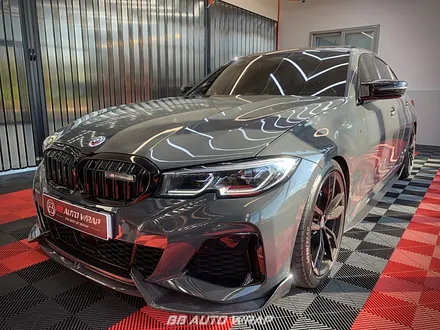 클리프 디자인 명지점에서 스모그 라이트 PPF 시공으로 헤드라이트 보호하기 / BMW / 3시리즈 (G20) M340i / 부산 강서구