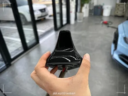 부산 자동차 랩핑 전문점 비비 오토 랩에서 현대 벨로스터 N 루프스킨으로 파노라마 썬루프 만들어주기 / 부산 강서구