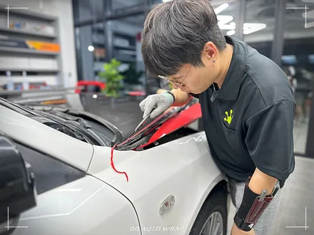 비비오토랩에서 수명이 지난 랩핑 제거 및 고광택 랩핑으로 새 차 만들어 보기 / 현대 / NF 쏘나타 트랜스폼 / 부산 강서구