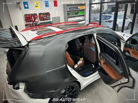 BMW X7 사틴 블랙 전체랩핑으로 스포티하게 만들기 부산랩핑 / 부산 강서구