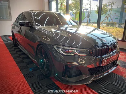 클리프 디자인 명지점에서 스모그 라이트 PPF 시공으로 헤드라이트 보호하기 / BMW / 3시리즈 (G20) M340i / 부산 강서구