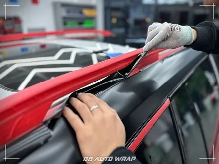 BMW X7 사틴 블랙 전체랩핑으로 스포티하게 만들기 부산랩핑 / 부산 강서구