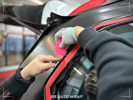 BMW X7 사틴 블랙 전체랩핑으로 스포티하게 만들기 부산랩핑 / 부산 강서구