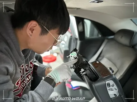 명지 랩핑샵 비비 오토 랩에서 롤스로이스 고스트 우드우드한 오래된 실내, 랩핑으로 최신 차량처럼 만들기! / 부산 강서구