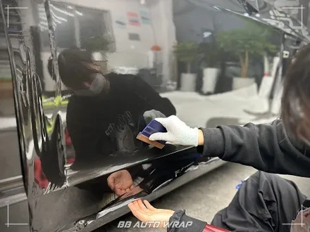 부산 랩핑 전문점 비비 오토 랩에서 사고로 인한 벤틀리 플라잉스퍼 전체랩핑으로 새 차처럼 만들기! / 부산 강서구