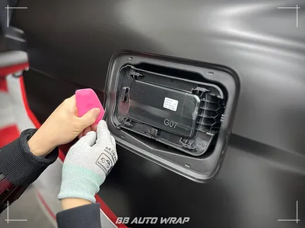 BMW X7 사틴 블랙 전체랩핑으로 스포티하게 만들기 부산랩핑 / 부산 강서구