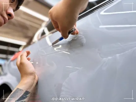 BMW 7시리즈 전기차 인디비주얼 투톤 컬러 옵션 고광택 랩핑으로 만들기! 부산랩핑 / 부산 강서구 명지동