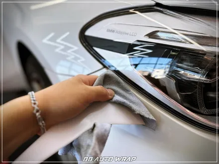 [공지] BMW 6시리즈 GT 사틴 펄 화이트 3M 랩핑지로 전체 시공하기! / 부산 강서구 명지동