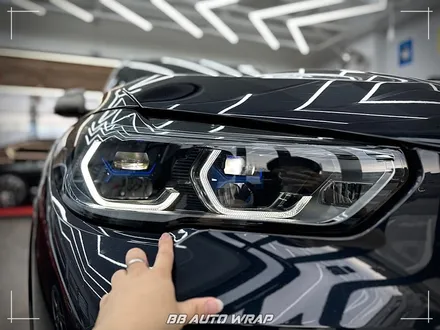 부산 PPF 클리프 디자인 스모그 라이트 PPF로 BMW X5 레이저 헤드라이트 보호하기! / 부산 강서구 명지동