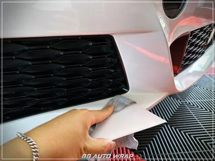 [공지] BMW 6시리즈 GT 사틴 펄 화이트 3M 랩핑지로 전체 시공하기! / 부산 강서구 명지동